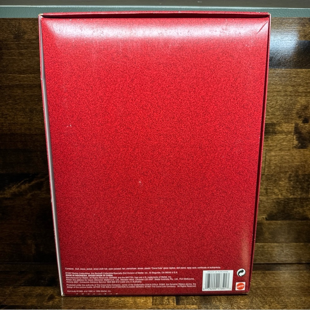 Coca-Cola Barbie Doll After The Walk 1997 Mattel Original Box Vintage - Picture 13 of 13